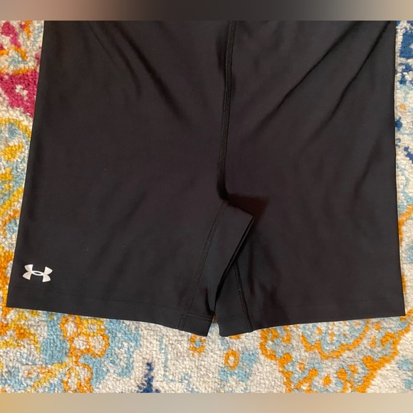 SOLD! Under Armour HeatGear Compression Mid Rise Active Shorty Shorts S - Picture 10 of 15